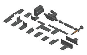 clamping device CMM starter kit ALUMESS .optic C